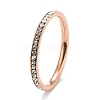 304 Stainless Steel Rhinestone Rings Set X-STAS-D178-02D-2
