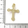 Brass Pave Shell Pendants KK-I708-17A-G-3