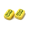 Handmade Porcelain Beads PORC-K010-02F-2