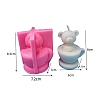 DIY Food Grade Teacup Bear Candle Silicone Molds PW-WGB6F3E-01-1