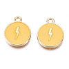 Alloy Enamel Pendants ENAM-N054-89G-2