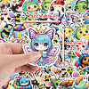 50Pcs Insect Theme Waterproof PVC Self-Adhesive Stickers PW-WGDDCC2-01-3