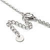 304 Stainless Steel Lariat Necklaces for Women NJEW-K259-06P-3