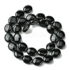 Natural Black Onyx(Dyed & Heated) Beads Strands G-K365-B12-02-3