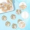 14Pcs 7 Styles Rack Plating Alloy Enamel Pendants FIND-FS0004-76-3