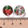 Handmade Glass Enamel Beads Strands LAMP-A001-A10-3