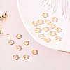 20Pcs Spray Painted Glass Beads GLAA-YW0001-15-5