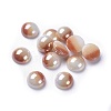 Opaque Glass Cabochons X-GGLA-S038-10D-6mm-1