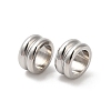 Non-Tarnish 304 Stainless Steel European Beads LS-STAS-H214-05P-2