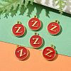 Golden Plated Alloy Enamel Charms X-ENAM-S118-03Z-5