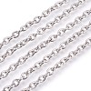 Tarnish Resistant 304 Stainless Steel Cable Chains CHS-L017-09B-1