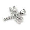 Brass Micro Pave Cubic Zirconia Pendants KK-I371-24P-2