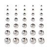 Mega Pet 500Pcs 7 Style 202 Stainless Steel Beads STAS-MP0001-03-11