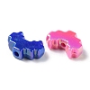 UV Plated Acrylic Beads X-SACR-G034-03-2
