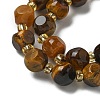 Natural Tiger Eye Beads Strands G-K387-A04-01-3