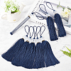 Gorgecraft 8Pcs Polyester Tassel Pendant Decorations AJEW-GF0004-66C-5