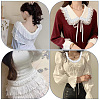 Cotton Pleated Elastic Lace Ribbon OCOR-WH20006-30A-4