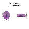 Natural Mixed Gemstone Cabochons G-PH0001-13-2