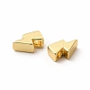 Rack Plating Brass Beads KK-H436-01G-2