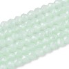 Imitation Jade Glass Beads Strands GLAA-T028-2mm-11G-1