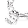 304 Stainless Steel Charm Bracelets BJEW-K219-03P-4