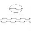 304 Stainless Steel Paperclip Chains CHS-S008-010P-4