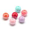 Pearlized Style Acrylic Beads MACR-S826-16mm-1