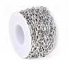 Tarnish Resistant 304 Stainless Steel Cable Chains CHS-G011-13P-01-3