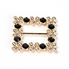Square Alloy Buckles JEWB-WH0014-10A-1