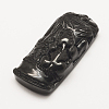 Natural Obsidian Pendants G-G660-01-2