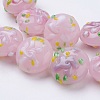 Handmade Bumpy Lampwork Beads Strands LAMP-K027-06D-2