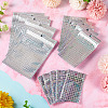 60Pcs 3 Styles Laser Plastic Resealable Bags ABAG-TA0001-56C-6