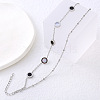 Minimalist Stainless Steel Cable Chain Multi-layered Bracelets BN6339-2