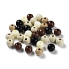 Baking Paint Opaque Acrylic European Beads OACR-A027-15-1