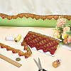 Polyester Fiber Lace Trim OCOR-WH0101-226B-4