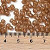 Transparent Colours Glass Seed Beads SEED-R001-01O-4