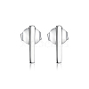 S925 Silver Stud Earrings KB6961-1