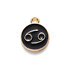 Alloy Enamel Pendants LS-ENAM-S124-01A-08D-2