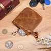 Leather Mini Pouch Keychain AJEW-WH20007-13C-4