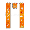 Polyester Hanging Sign for Home Office Front Door Porch Decorations HJEW-WH0023-011-1