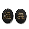 Natural Obsidian Pendants G-K353-06D-1