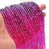 Transparent Painted Glass Beads Strands LS-DGLA-A034-T4mm-A24-2