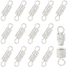 100Pcs Alloy Screw Clasps FIND-SC0012-07S-1