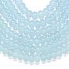 Natural Malaysia Jade Beads Strands G-B165-G01-5x8mm-07-3
