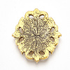 Alloy Acrylic Rhinestone Cabochons RB-N050-01-24AG-3