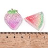 Transparent Resin Decoden Cabochons RESI-M045-04-3