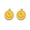 Golden Plated Alloy Enamel Charms LS-ENAM-Q437-13O-1
