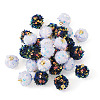 30Pcs 2 Colors Cloth Pendants FIND-TA0008-35-2