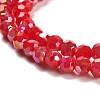 Opaque Glass Beads Stands EGLA-A035-P4mm-B16-3