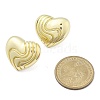 Brass Stud Earrings for Women EJEW-U035-03G-5